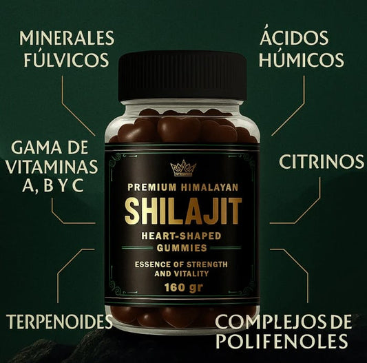 GOMITAS SHILAJIT RECUPERA TU VITALIDAD
