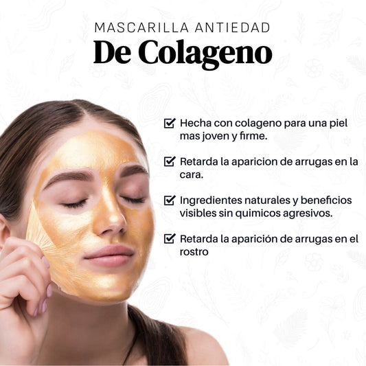 Golden Glow Mask®- Mascarilla Dorada el Secreto Para Una Piel Radiante y Joven