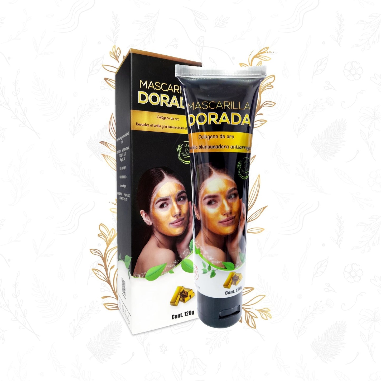 Golden Glow Mask®- Mascarilla Dorada el Secreto Para Una Piel Radiante y Joven